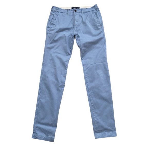 Abercrombie & Fitch Super Skinny light blue pants 29 X 32 - Picture 2 of 6